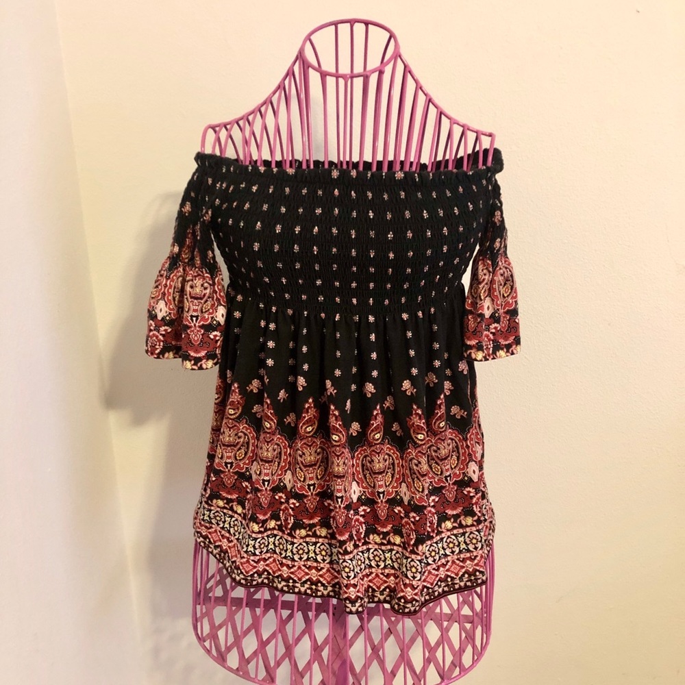 Boho Off the shoulder top